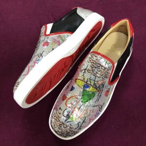 圧倒的人気新着 カジュアルシューズ スリップオン クリスチャンルブタン Christian Louboutin スニーカー、靴 2020新品入荷