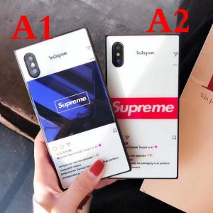 ケース カバー シュプリーム SUPREME 18ＳＳ美品 iphone7 plus お得な 2色可選