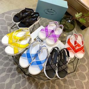 プラダ PRADA サンダル 多色可選 2020春夏トレンドアイテム おしゃれデ...