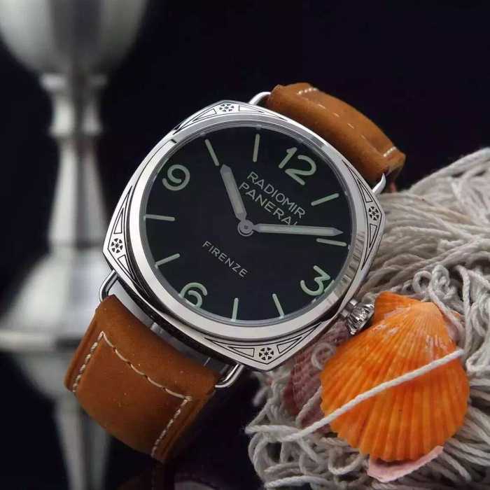 首胸ロゴ 2020 パネライ PANERAI 2針クロノグラフ 腕時計