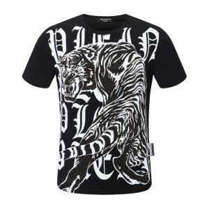 半袖Tシャツ 3色可選 試してみよう フィリッププレイン 手の届くプライスが魅力的 PHILIPP PLEIN