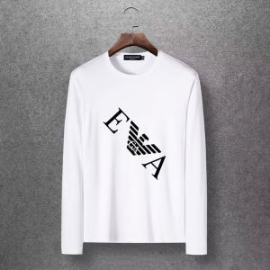 アルマーニ ARMANI 長袖Tシャツ 多色可選 気になる2020年秋のファッション 秋にはやる最新作を先取り
