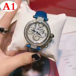 主役級のアイテム カルティエ CARTIER 秋冬大活躍 上品でベーシック 多色可選 女性用腕時計