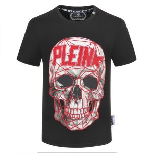 絶対に見逃せない 半袖Tシャツ2色可選 おしゃれに大人の必見 フィリッププレイン PHILIPP PLEIN