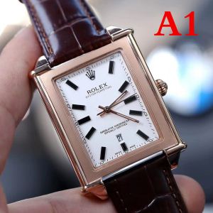 2020品質保証新品ROLEXロレックス 時計 コピー自動巻きメンズ腕時計レザーベルトクロノグラフ日付表示ビジネス5色可選