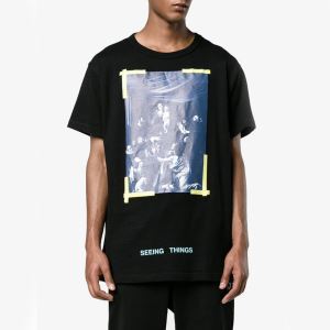 セール中 オフホワイトTシャツ半袖2色可選 2020春夏新作OffWhite 高級品 通販