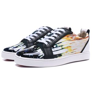 超人気な専門店Christian Louboutinルブタン偽物ローカット本革メンズスポーツシューズスニーカーコピー人気靴