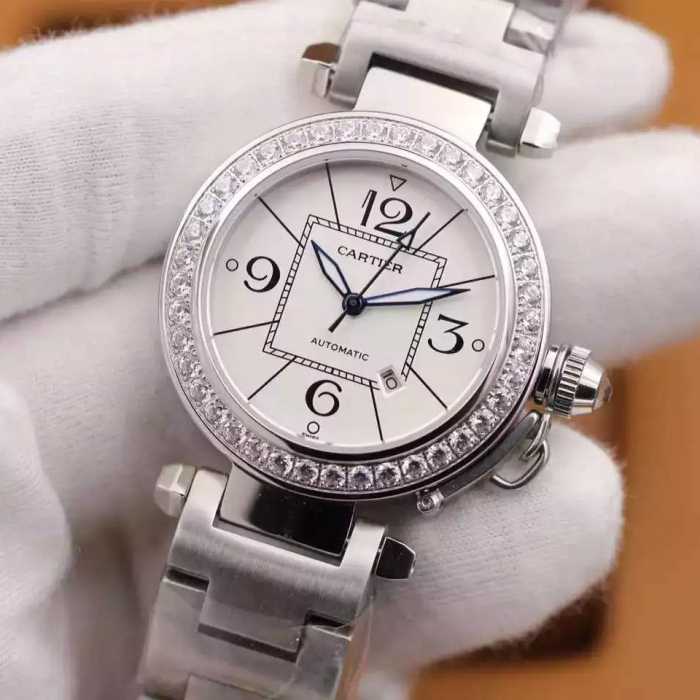 2020 CARTIER カルティエ綺麗に決まるフォルム 女性用腕時計 自動巻き 6t51ムーブメント 2色可選