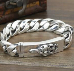 上質　2020 CHROME HEARTS クロムハーツ シルバー925 ブレスレット