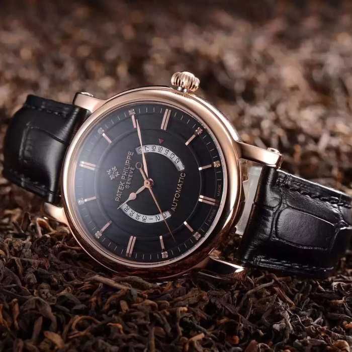 抜群の雰囲気が作れる2020 Patek Philippe パテックフィリップ 男性用腕時計 4色可選