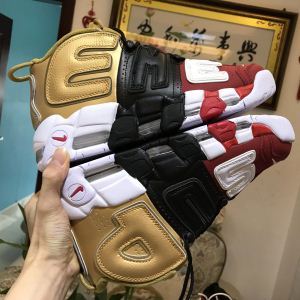 ファッションの最先端 2020年秋冬シーズン ハイトップシューズ シュプリーム SUPREME Air More Uptempo 希少性の高い