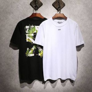 2020年春夏シーズン半袖Tシャツ OffWhite オフホワイト 2色可選芸能人愛用