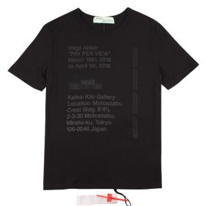 人目を引く存在感半袖Tシャツ 2020年春夏入荷 OffWhite オフホワイト