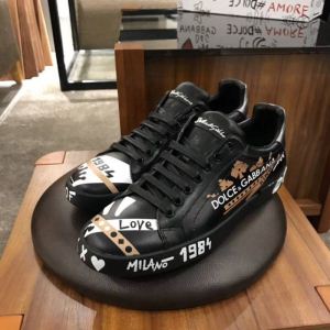 すっきりした印象に 《2020年》今、注目のストリート DolceGabbana ドルチェガッバーナ カジュアルシューズ