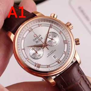 めちゃくちゃお得 2020春夏 オメガ OMEGA 男性用腕時計 多色選択可 クロノメーター搭載 ミネラル水晶ガラス