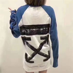 ファッショニスタ愛用 長袖Tシャツ2020年秋冬入荷 OffWhite オフホワイト大人っぽく知的な