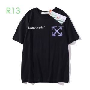 オフホワイト 2色可選 OffWhite 半袖Tシャツ春夏コレクション新品 2020年春夏コレクション