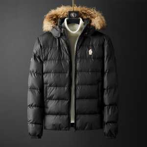メンズ ダウンジャケット 2色可選 秋服コーデ2020年版 モンクレール 大胆なチェックの人気トレンド MONCLER 秋にはやる最新作を先取り