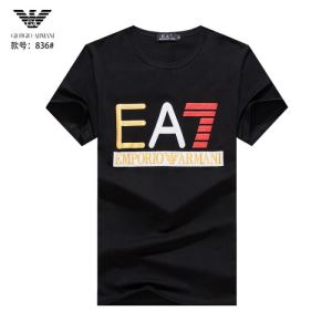 世界共通のアイテム 半袖Tシャツ 2色可選 使いやすい新品 アルマーニ ARMANI 是非ともオススメしたい