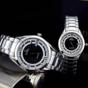 ◆モデル愛用◆ 2020 OMEGA オメガ クオーツ ムーブメント サファイヤクリスタル風防 恋人腕時計 7色可選
