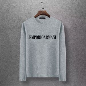 長袖Tシャツ 多色可選 2020秋冬トレンド押さえておきたい 秋にこれがはやりそう アルマーニ ARMANI