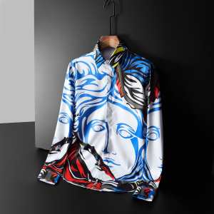 ヴェルサーチ VERSACE シャツ 先取り 20202020秋冬ファッション ...