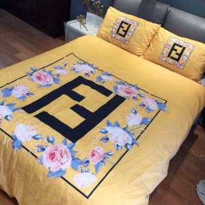 フェンディオシャレスタイルが今年流 FENDI 寝具4点セット 2020トレンドファッション新品