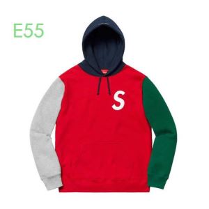Supreme 19aw S Logo Colorblocked Hooded Sweatshirt 3色可選おしゃれ感度が高い秋冬トレンド パーカー