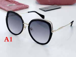 トップスをインするスタイル ミュウミュウ MIUMIU 2020年の春夏に着たい サングラス 多色可選