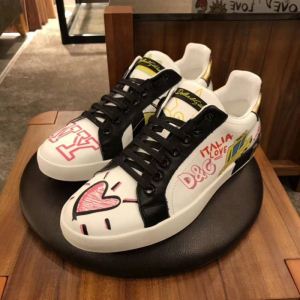 2020春夏は人気定番 DolceGabbana ドルチェガッバーナ カジュアルシューズ 人気ストリートブランド新品