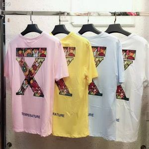 2020新品入荷半袖Tシャツ OffWhite オフホワイト 4色可選ファッション度アップ