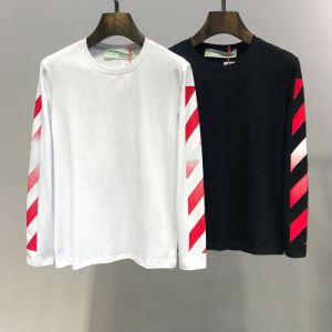 OffWhite オフホワイト 長袖Tシャツ 2色可選 2020春夏の大注目トレンド 春夏のトレンドアイテム