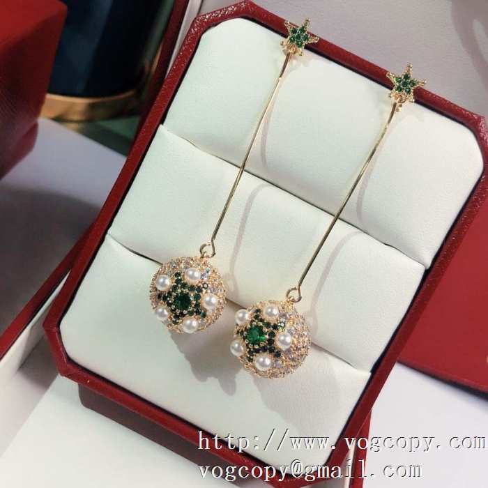 30代大人の女性にカルティエ アクセサリー コピー イヤリング ハイブランド CARTIER 通販スーパーコピー 華美 コーデ