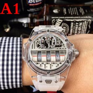 3色可選 ウブロ大胆なデザイン 男性用腕時計2020最高ランキングHUBLOT 超お買い得