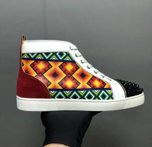 今季新作登場 クリスチャンルブタン Christian Louboutin ハイトップシューズ スニーカー、靴 2020【SALE】人目を引く存在感