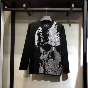 長袖Tシャツ 秋冬の季節にぴったりの高機能新作 PHILIPP PLEIN 2020秋冬活躍人気定番新作 フィリッププレイン