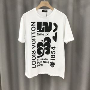 2色可選 限定アイテム特集 半袖Tシャツ ファッションに合わせ ルイ ヴィトン やはり人気ブランド LOUIS VUITTON