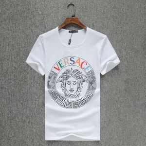 2色可選 有名ブランドです ヴェルサーチ VERSACE 人気ランキング最高 半袖Tシャツ