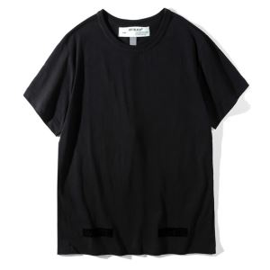 人気商品 Tシャツ半袖2020春夏新作 OffWhite オフホワイト首胸ロゴ