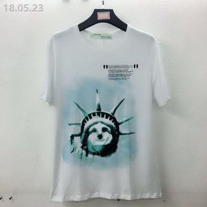 毎年流行り定番アイテムおすすめ OffWhite オフホワイトすっかり定番化 半袖Tシャツ
