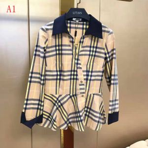 夏のコーデには欠かせない 2020春夏は人気定番 BURBERRY バーバリー 長袖 シャツ レディース 3色可選