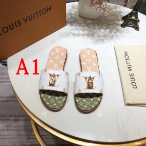《2020年》今、注目のストリート ルイ ヴィトン LOUIS VUITTON スリッパ 3色可選 魅力的なカラー使い