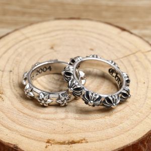 風通しの良いフレア リング指輪 クロムハーツ 2色可選 オシャレな印象に CHROME HEARTS