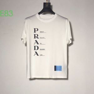 PRADA 2色可選 是非ともオススメしたい プラダ 半袖Tシャツ 手の届くプライスが魅力的