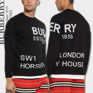 ニットコート 秋冬ファッションコーディネート バーバリー 【2020秋冬】今きてる最先端ブランド BURBERRY 2色可選 最新トレンドコーデおすすめ