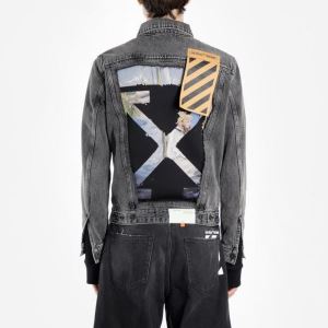 この時期の一番人気は デニムジャケット OffWhite 20SS☆送料込 オフホワイト さらに魅力的