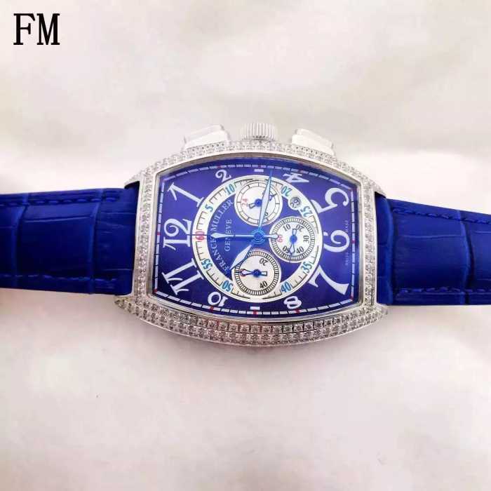 高級感ある2020フランクミュラー FRANCK MULLER スイス輸入クオーツムーブメント 男性用腕時計 3色可選