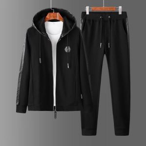 夏っぽさ新作アイテム フィリッププレイン PHILIPP PLEIN 2色可選 上下セット 2020春夏トレンドアイテム