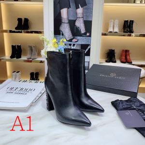 多色可選 PHILIPP PLEIN 2020秋に注目したい レザーブーツ おしゃれさんはいち早く取り フィリッププレイン 新作アイテムが今年流
