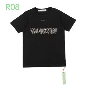 ストリート系に大人気 半袖Tシャツ 2色可選 20新作です OffWhite オフホワイト デザインお洒落